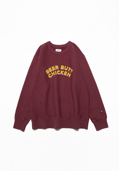 TACOMA FUJI RECORDS タコマフジレコード | BEER BUTT CHICKEN SWEATSHIRT designed by Motonobu Nakamura