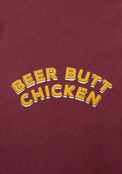 TACOMA FUJI RECORDS タコマフジレコード | BEER BUTT CHICKEN SWEATSHIRT designed by Motonobu Nakamura