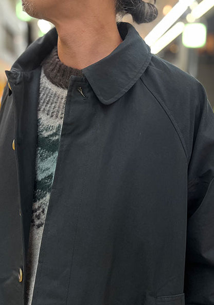 KELEN ケレン | BAL COLLAR COAT / バルカラーコート カラー:BLACK