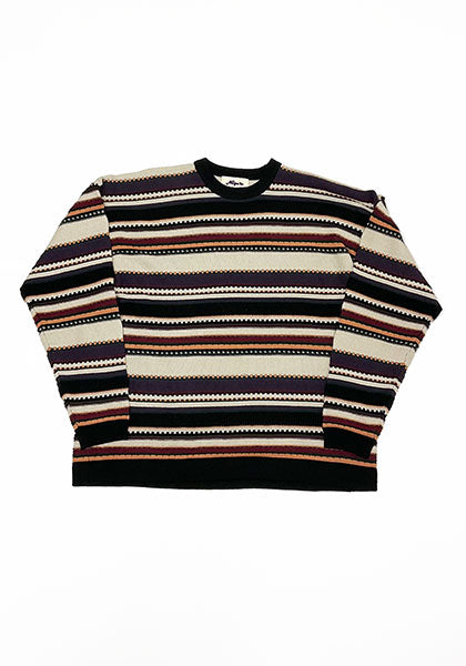 Nasngwam ナスングワム | 90's BORDER KNIT カラー:BEIGE