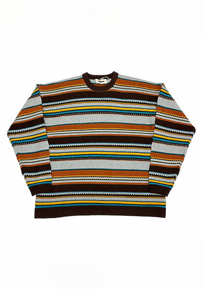 Nasngwam ナスングワム | 90's BORDER KNIT カラー:GRAY