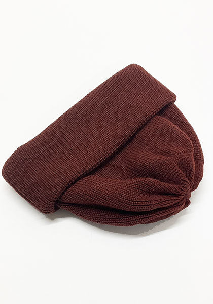 ROTOTO ロトト | BULKY WATCH CAP カラー : MAROON