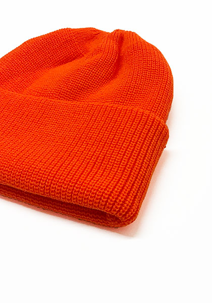 ROTOTO ロトト | BULKY WATCH CAP カラー :BRIGHT ORANGE