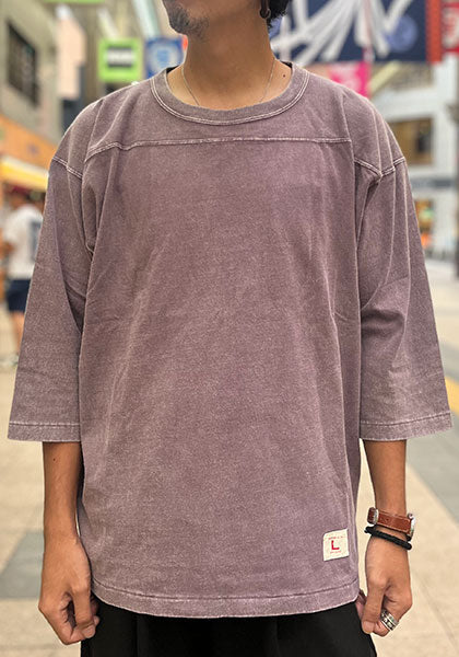 IMPRESTORE / インプレストア FOOTBALL HALF SLEEVE / フットボールTEE カラー : FADED PURPLE