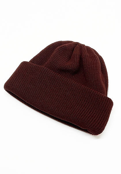 ROTOTO ロトト | BULKY WATCH CAP カラー : MAROON