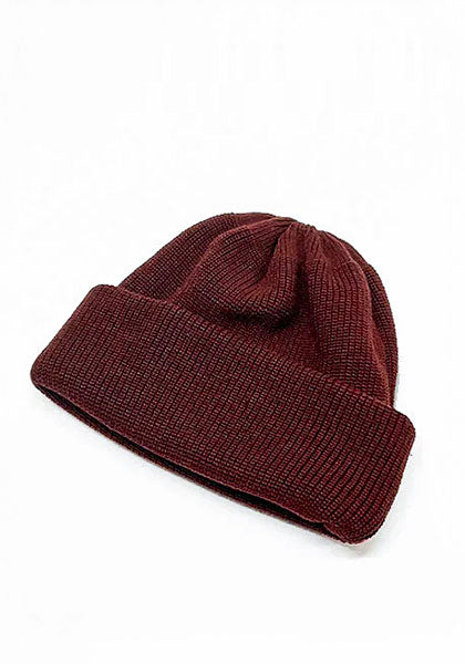 ROTOTO ロトト | BULKY WATCH CAP カラー : MAROON