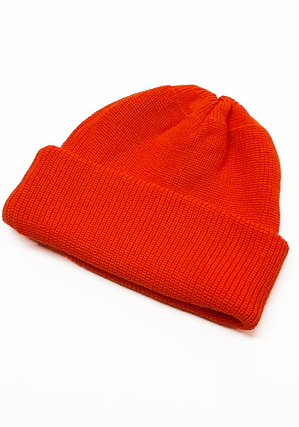 ROTOTO ロトト | BULKY WATCH CAP カラー :BRIGHT ORANGE