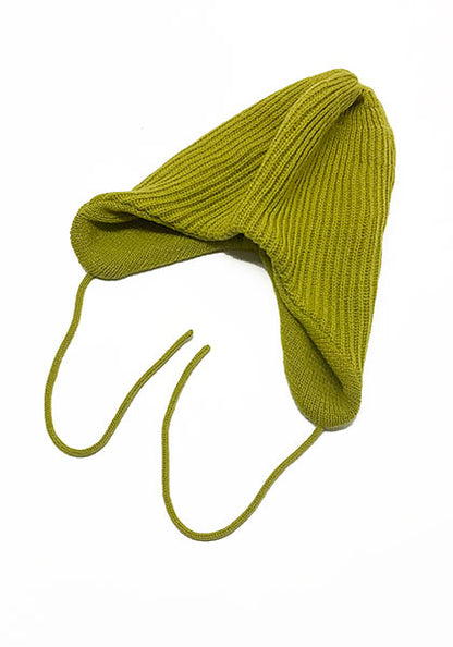 ROTOTO ロトト | EAR FLAP BEANIE カラー : PISTACHIO