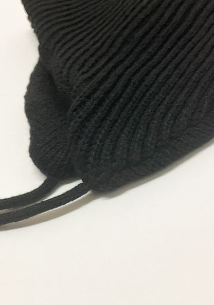 ROTOTO ロトト | EAR FLAP BEANIE カラー : BLACK