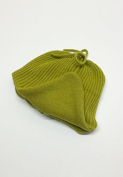 ROTOTO ロトト | EAR FLAP BEANIE カラー : PISTACHIO