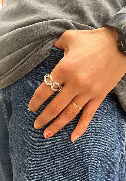 Indian Jewelry (インディアン ジュエリー) ナバホリング Steve Arviso スティーブ アルビソ