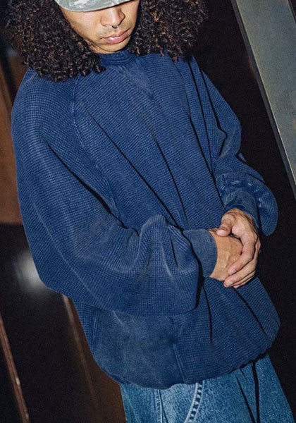 IMPRESTORE / インプレストア Thrmal Freedom / サーマルカットソー  カラー : FADED NAVY