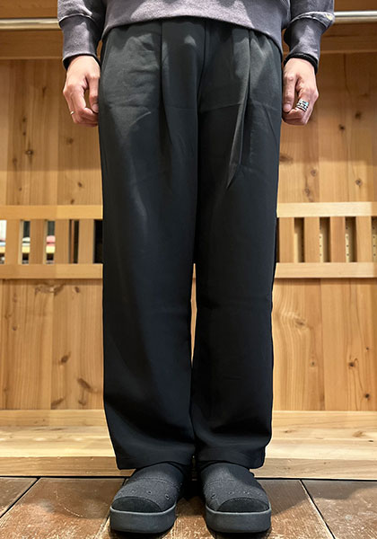 VOIRY ヴォイリー | SCHOOL PANTS カラー:BLACK