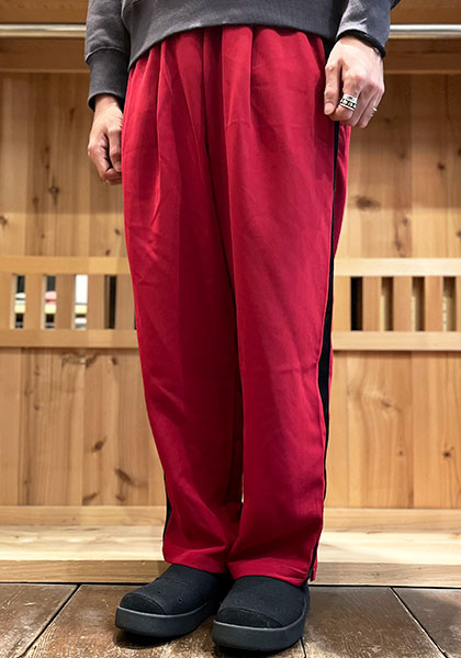 VOIRY ヴォイリー | SCHOOL PANTS カラー:BURGUNDY