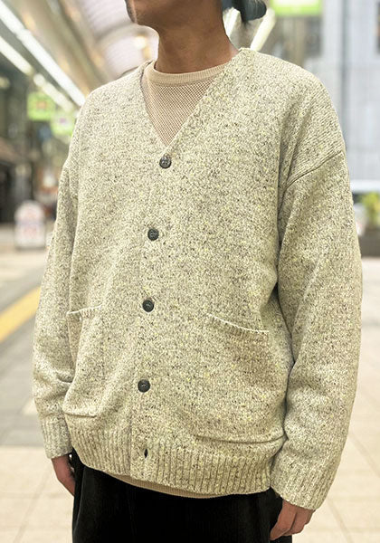 Nasngwam.(ナスングワム) | GRAIN CARDIGAN カラー:SAGE GREEN