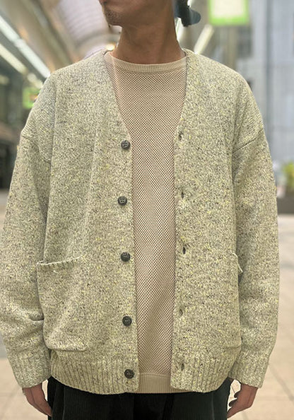 Nasngwam.(ナスングワム) | GRAIN CARDIGAN カラー:SAGE GREEN