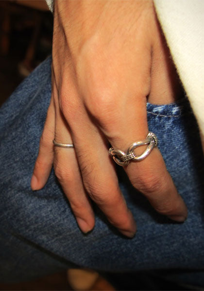 Indian Jewelry (インディアン ジュエリー) ナバホリング Steve Arviso スティーブ アルビソ