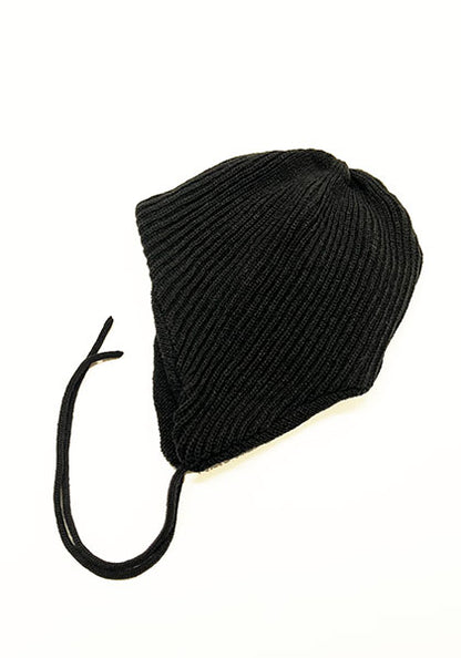 ROTOTO ロトト | EAR FLAP BEANIE カラー : BLACK