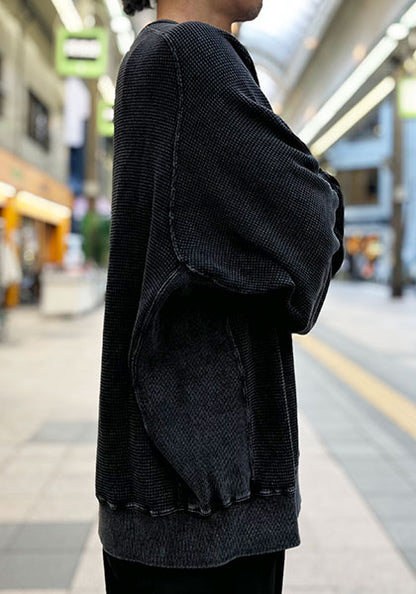 IMPRESTORE / インプレストア Thrmal Freedom / サーマルカットソー  カラー : FADED BLACK
