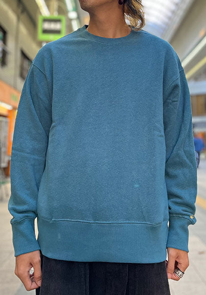 GOHEMP ゴーヘンプ | HEMP CREW SWEAT / クルースウェット カラー:CLASSIC BLUE