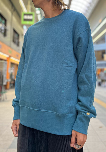 GOHEMP ゴーヘンプ | HEMP CREW SWEAT / クルースウェット カラー:CLASSIC BLUE