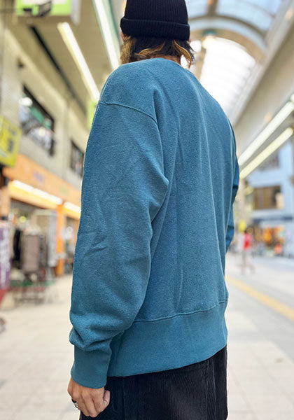 GOHEMP ゴーヘンプ | HEMP CREW SWEAT / クルースウェット カラー:CLASSIC BLUE