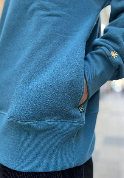 GOHEMP ゴーヘンプ | HEMP CREW SWEAT / クルースウェット カラー:CLASSIC BLUE