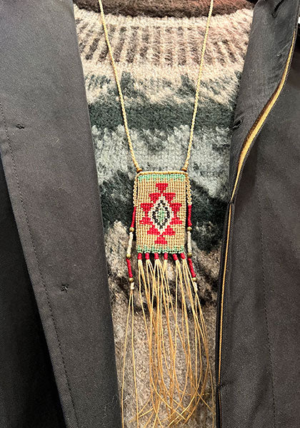 Nasngwam.×idod Macrame necklace Model: Ko