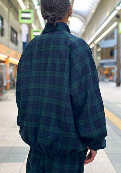 VOO ヴォー | K.O.C STAND JACKET / ドリズラージャケット カラー:BLACKWATCH