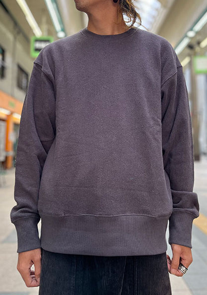 GOHEMP ゴーヘンプ | HEMP CREW SWEAT / クルースウェット カラー:GUNMETAL GRAY