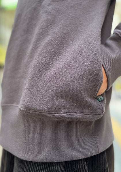 GOHEMP ゴーヘンプ | HEMP CREW SWEAT / クルースウェット カラー:GUNMETAL GRAY