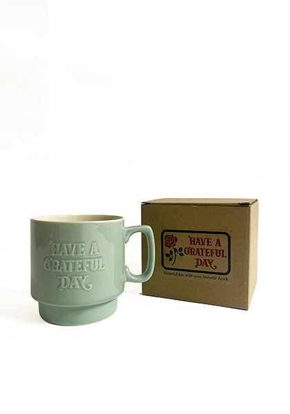 HAVE A GRATEFUL DAY ハブ ア グレイトフル デイ | VINTAGE MUG CUP