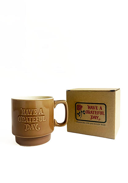 HAVE A GRATEFUL DAY ハブ ア グレイトフル デイ | VINTAGE MUG CUP