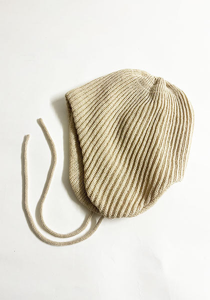 ROTOTO ロトト | EAR FLAP BEANIE カラー : RAW