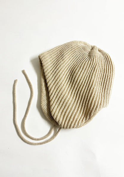 ROTOTO ロトト | EAR FLAP BEANIE カラー : RAW