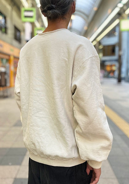 GYPSY&SONS ジプシーアンドサンズ | 80 CLASSIC HENRY 80 クラシック ヘンリーネック スウェット カラー：アイボリー