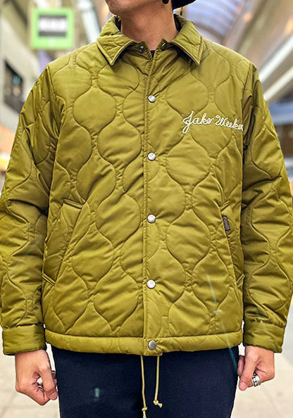 GYPSY&SONS ジプシーアンドサンズ | VMC QUILTED COACH JK / キルティングコーチジャケット カラー：オリーブグリーン