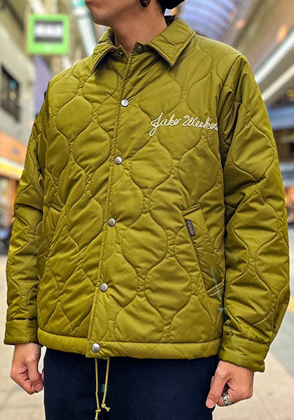GYPSY&SONS ジプシーアンドサンズ | VMC QUILTED COACH JK / キルティングコーチジャケット カラー：オリーブグリーン