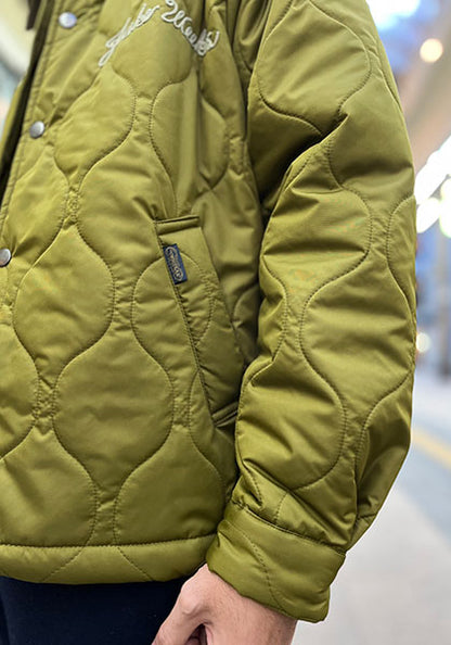 GYPSY&SONS ジプシーアンドサンズ | VMC QUILTED COACH JK / キルティングコーチジャケット カラー：オリーブグリーン