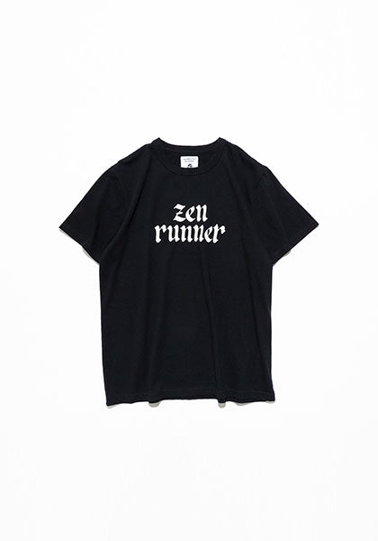 TACOMA FUJI RECORDS タコマフジレコード | ZEN RUNNER Tシャツ designed by Jerry UKAI カラー : ブラック