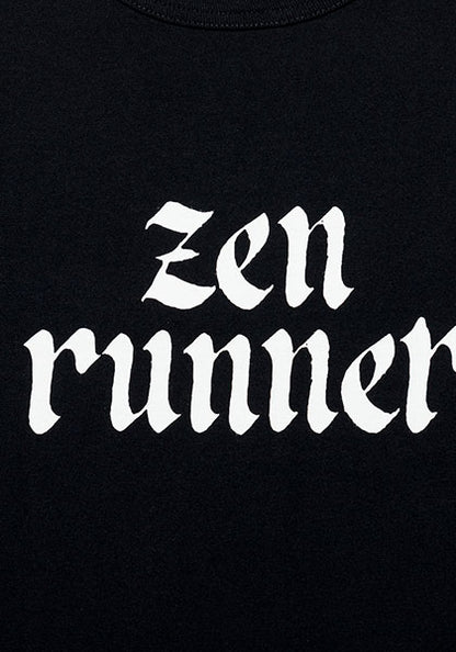 TACOMA FUJI RECORDS タコマフジレコード | ZEN RUNNER Tシャツ designed by Jerry UKAI カラー : ブラック