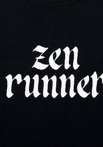 TACOMA FUJI RECORDS タコマフジレコード | ZEN RUNNER Tシャツ designed by Jerry UKAI カラー : ブラック