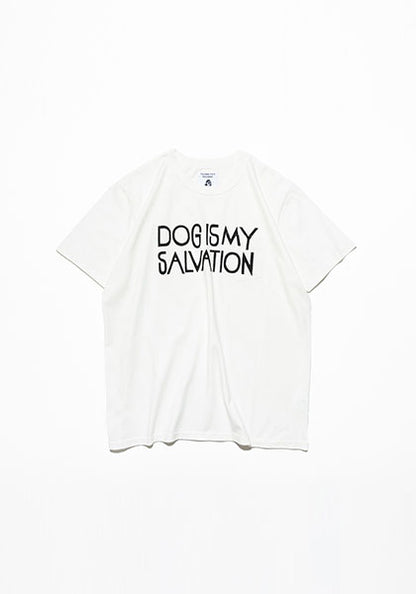 TACOMA FUJI RECORDS タコマフジレコード | DOG IS MY SALVATION POCKET Tシャツ designed by Yachiyo Katsuyama
