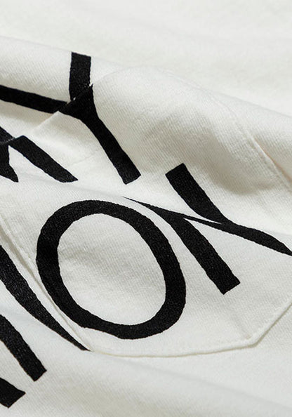 TACOMA FUJI RECORDS タコマフジレコード | DOG IS MY SALVATION POCKET Tシャツ designed by Yachiyo Katsuyama