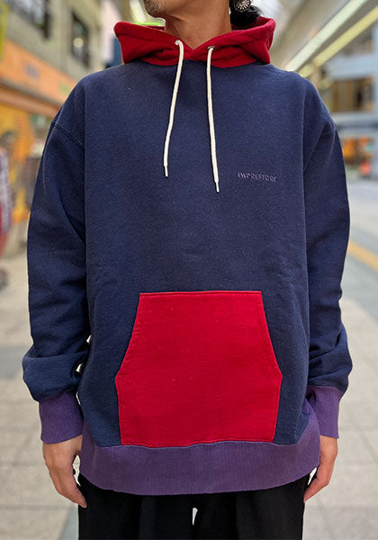 IMPRESTORE インプレストア ORIGINAL HOODED SWEATSHIRT カラー : ネイビー