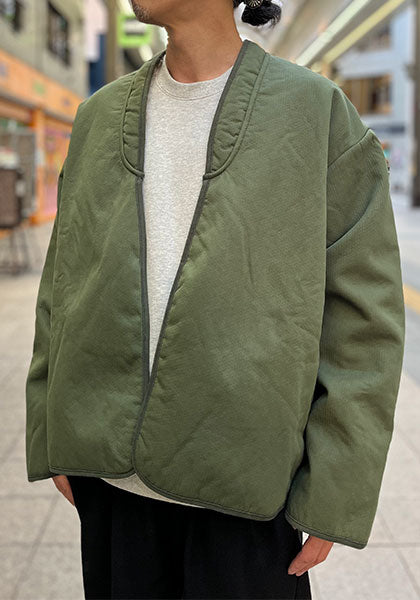 KELEN ケレン | REV HALF COAT / リバーシブルハーフコート カラー:KHAKI