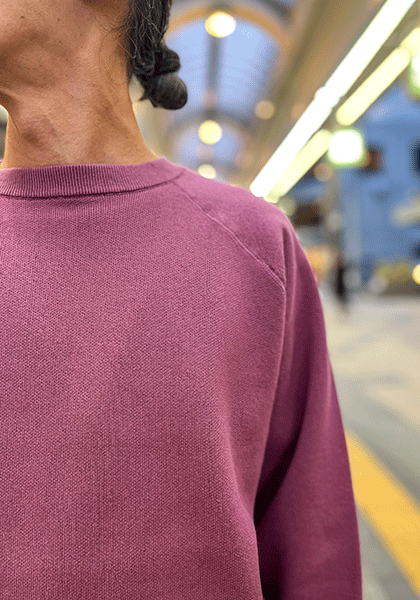 Nasngwam.(ナスングワム) | ACTUALLY CREW カラー:SMOKE PINK