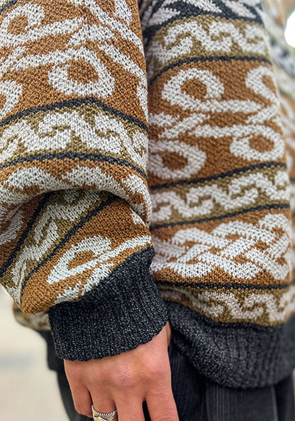 Nasngwam.(ナスングワム) | BRAID KNIT カラー:BROWN