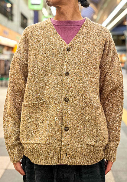 Nasngwam.(ナスングワム) | GRAIN CARDIGAN カラー:BROWN