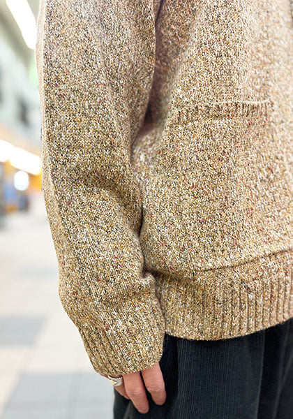 Nasngwam.(ナスングワム) | GRAIN CARDIGAN カラー:BROWN